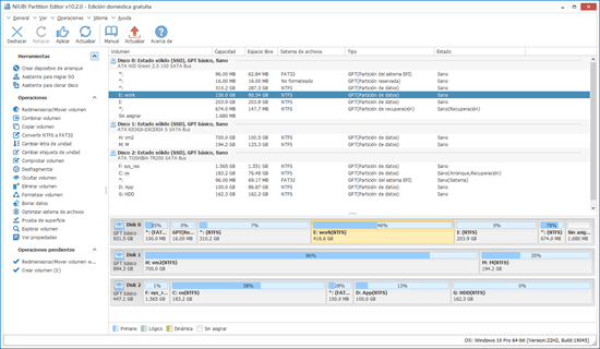 Software de partición gratuito