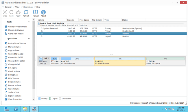 NIUBI Partition Editor